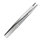Пинцет хирургический  зубцы 1:2, 12,5 см, Surgicon