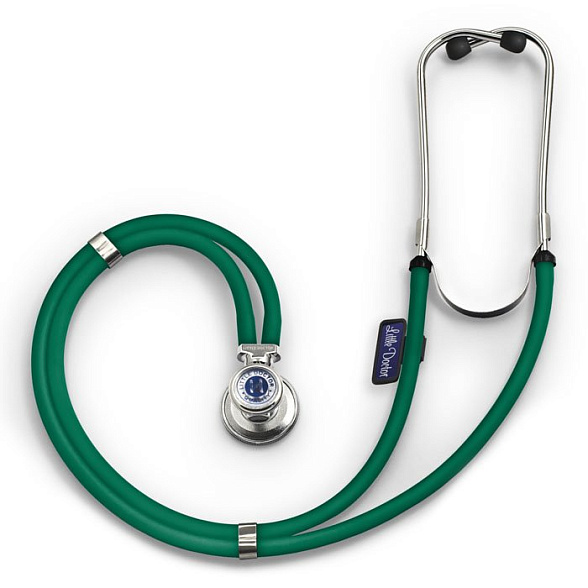 Стетоскоп LD Special 56 см, зеленый, Little Doctor
