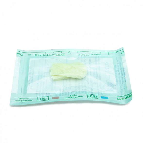 Тампон кровоостанавлвающий носовой впитывающий одноразовый стерильный ТН-"Неомед" 90*25 мм, №2