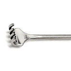 Крючок хирургический четырехзубый, тупой, №1, Surgiwell