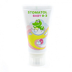 STOMATOL Зубная паста детская 0-3 лет Baby 50гр
