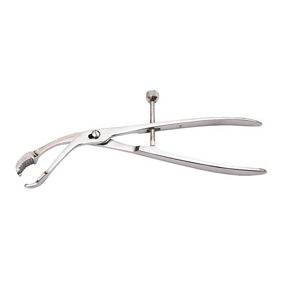 Костодержатель изогнутый, с длиной рабочей части 30 мм., Surgiwell