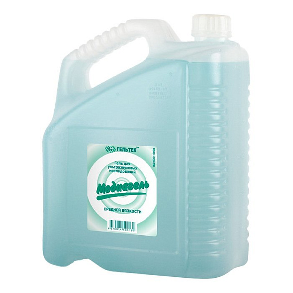 Гель для УЗИ Медиагель 5,0 кг средней вязкости, цветной
