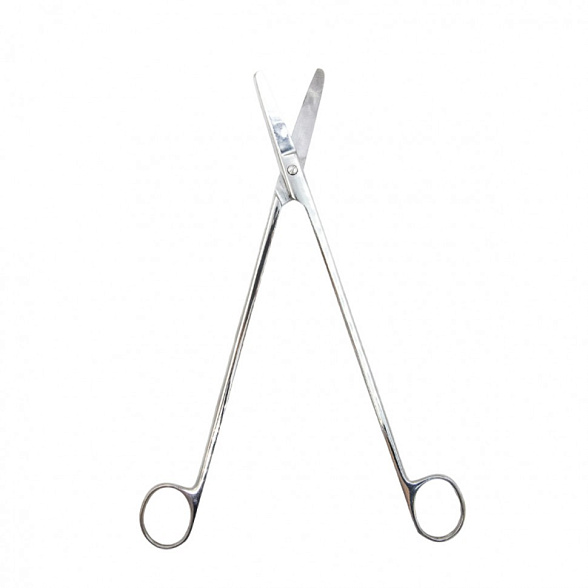 Ножницы тупоконечные, вертикально-изогнутые 250 мм, Surgiwell
