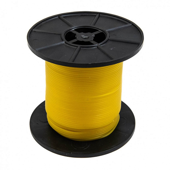 Восковая нить Беловакс 1,5мм желтая литьевая сверхмягкая, 100гр., Владмива