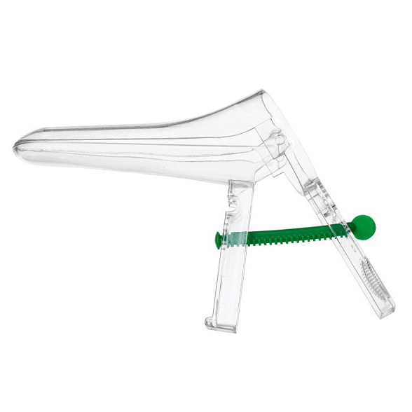 Зеркало гинекологическое полимерное двухстворчатое №3 с центральным винтом