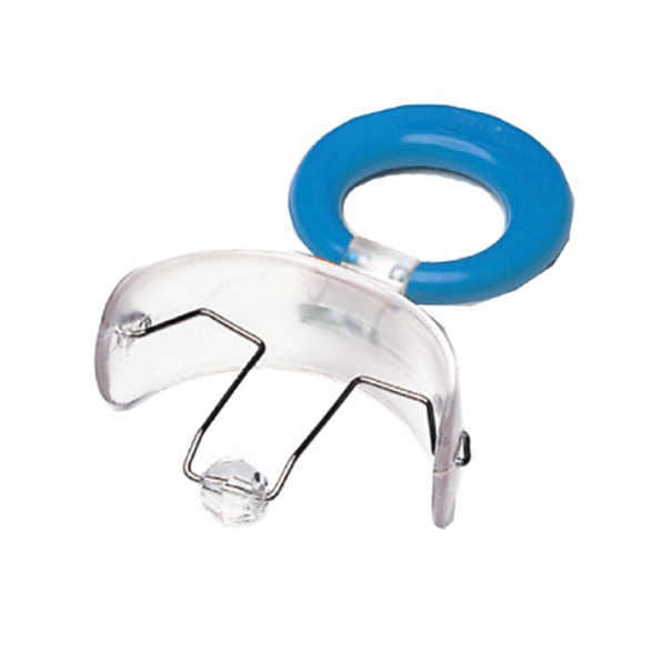 Вестибулярная пластина MUPPY с бусинкой, классическая, LARGE (от 5 до 8 лет, сменный прикус)