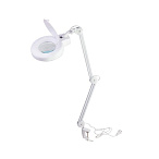 Люминесцентная лампа-лупа Veber на струбцине