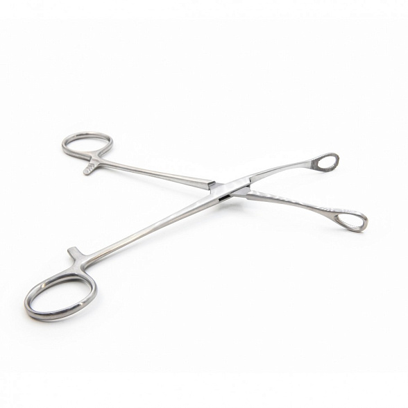 Щипцы окончатые для захватывания опухоли мозга 200мм