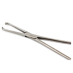 Зажим для захватывания кишечной стенки д/новор., 140 мм