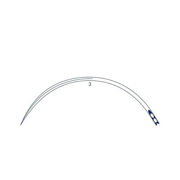 Игла хирургическая 3, серии BV-580 полукруглая 1/2 окружности Medicor