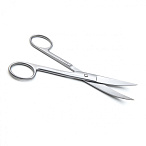 Ножницы STANDARD, остроконечные вертикально-изогнутые, 160 мм (Н-168р) , МИЗТ