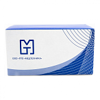 Иглы атравматические с нитями хирургическими рассасывающимися стерильные ПОЛИДИОКСАНОН MР 0,7 (USP 6-0), 75см, 16мм, мононить фиолетовый рассасывающийся 20 шт/уп