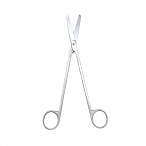 Ножницы REYNOLDS, для тонзиллэктомии, вертикально-изогнутые, 180 мм (Н-53р), МИЗТ