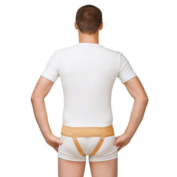 Бандаж фиксирующий грыжевый паховый двусторонний размер 2