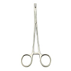 Зажимной инструмент Корнцанг изогнутый 260 мм Surgicon