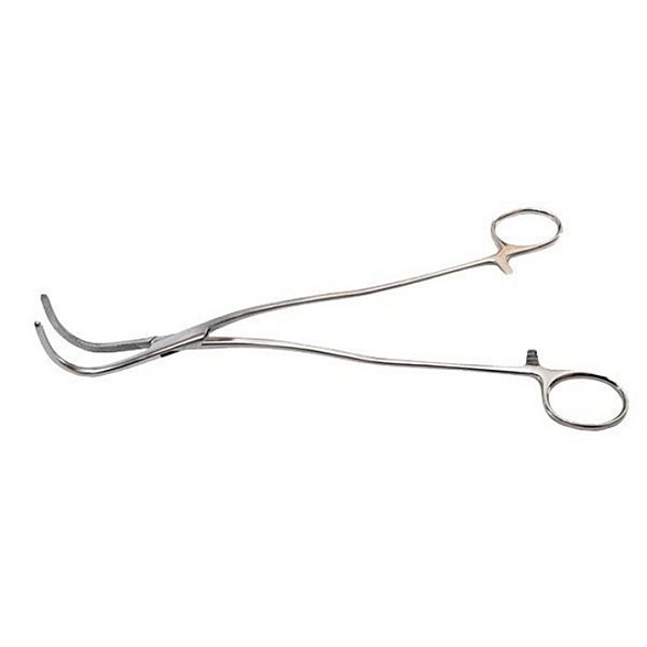 Диссектор с изогнутыми ручками, с кремальерой №3, 220 мм Surgiwell