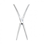 Зажим кровоостанавливающий, зубчатый, прямой №2, 205 мм. Surgiwell