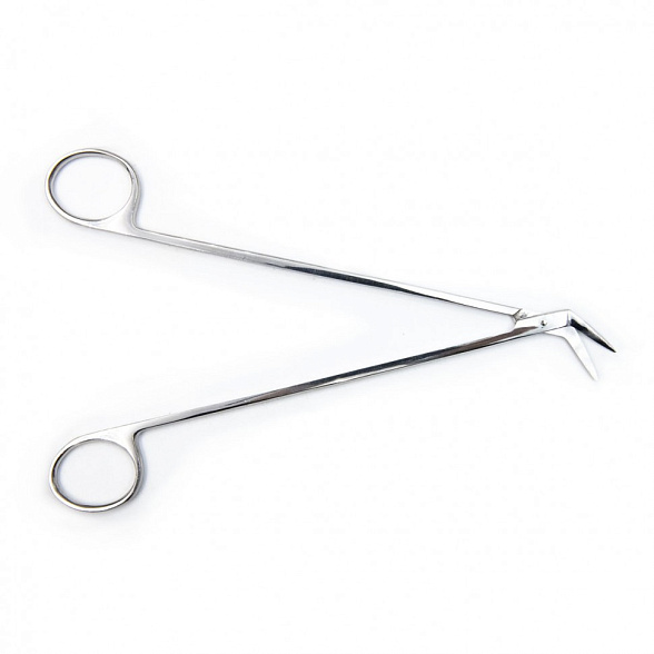 Ножницы горизонтально-изогнутые, остроконечные, детские №1, 180 мм, Surgiwell