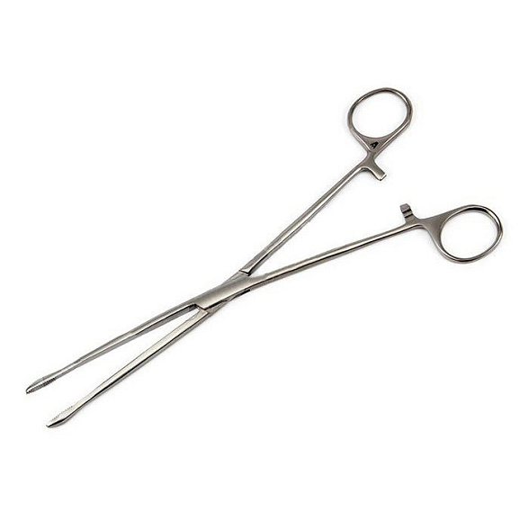 Корнцанг прямой для детей, 230 мм