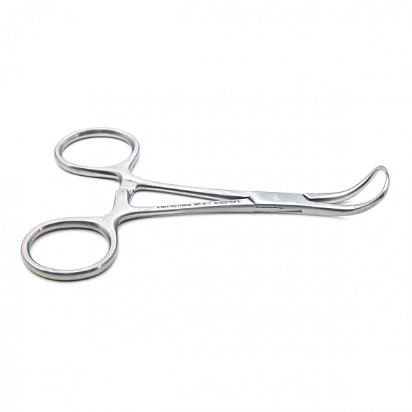 Зажим для операционного белья (цапка) по Бакхаузу-Кохеру, 11 см