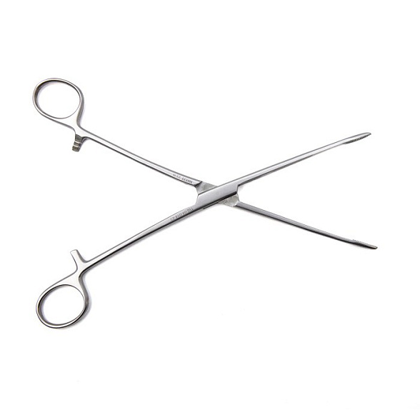 Корнцанг медицинский GROSS-MAIER, прямой, для детей, 230 мм (Щ-20-3р) , МИЗТ