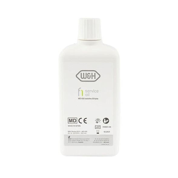 MD-500 - сервисное масло F1 для аппарата Assistina