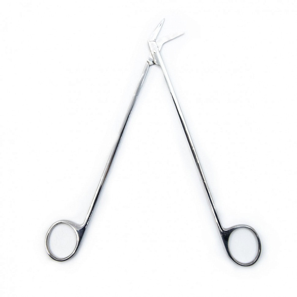 Ножницы горизонтально-изогнутые, остроконечные, детские №1, 180 мм, Surgiwell