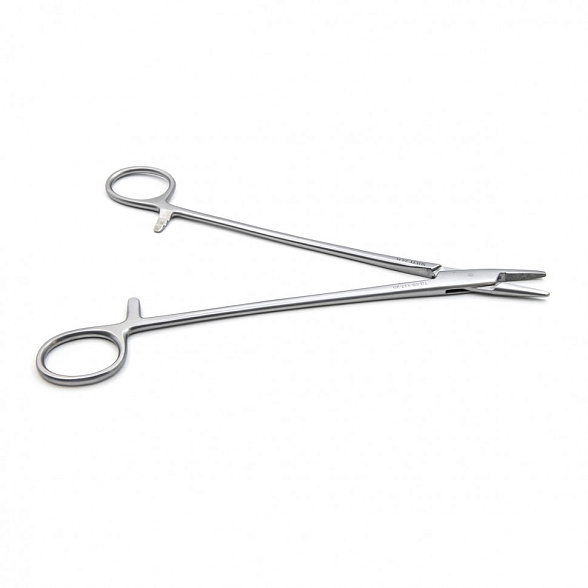 Иглодержатель HEGAR, общехирургический, прямой, 200 мм (И-10-2р), МИЗТ