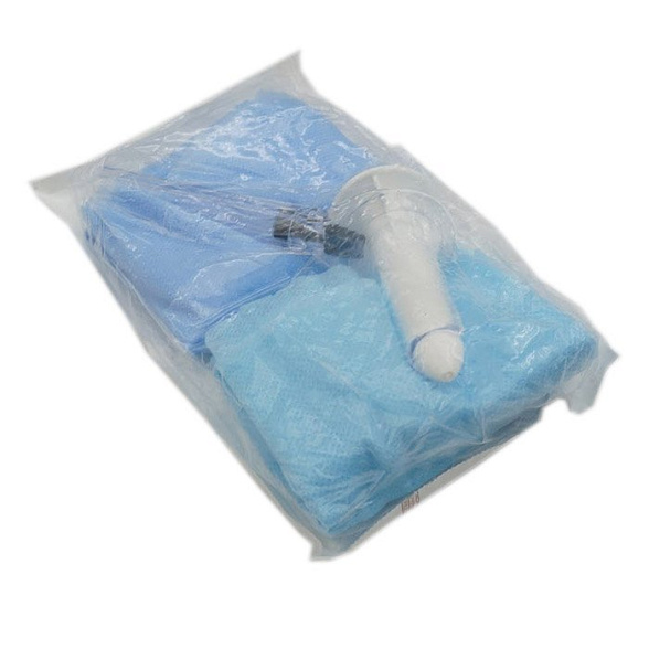 Набор проктологический одноразовый стерильный "ЕваПро" (аноскоп с П-образным вырезом d 22, салфетка, перчатки, брюки(шорты))