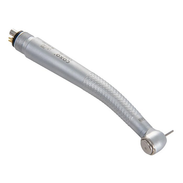 CX207-GL - турбинный наконечник с фиброоптикой, с ортопедической головкой, для 6-ти канального соединения, Coxo