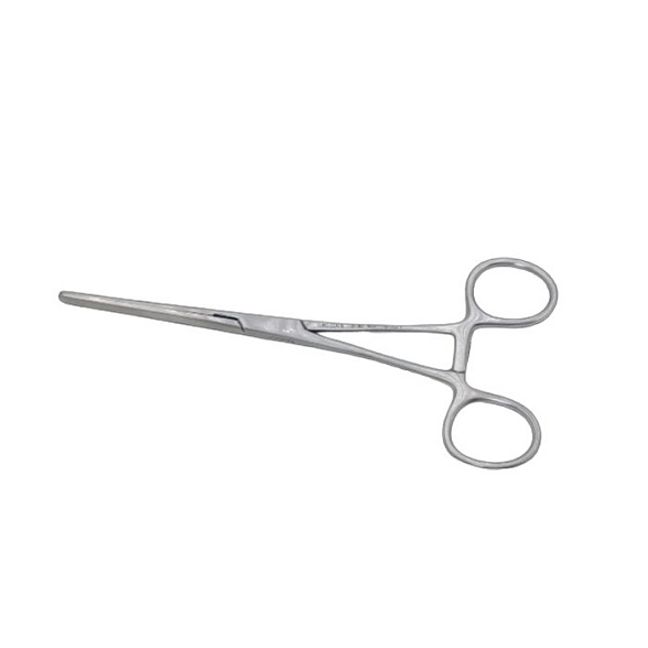 Зажим кишечный эластичный для детей прямой 170мм