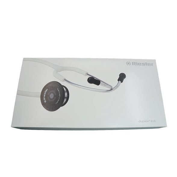 Duplex 2.0 Neonatal стетоскоп для новорожденных, нержавеющая сталь зеленый, Riester