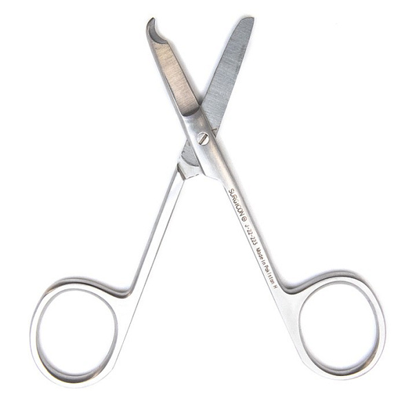 Ножницы лигатурные тонкие по Spencer,  90 мм, Surgicon