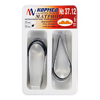 37.12 - Матрицы формованные для моляров с двумя центральными выступами