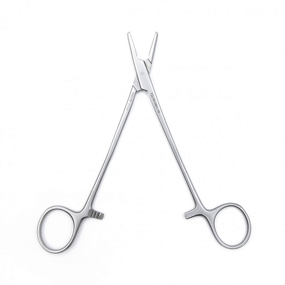 Иглодержатель MAYO-HEGAR, сосудистый, прямой, 160мм (И-10-4кр), МИЗТ