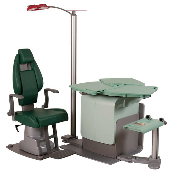 Рабочее место врача офтальмолога модель 10.330.00 Meccanottica Mazza