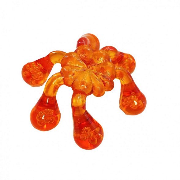 Массажёр «Лапонька-Краб» с шипами на шести массажных элементах