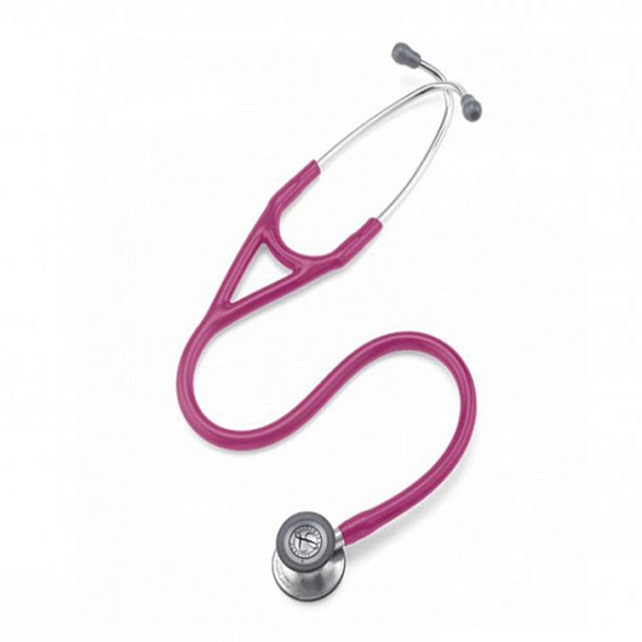 Стетоскоп Cardiology IV, 3M Littmann (малиновая трубка, дымчатая головка)