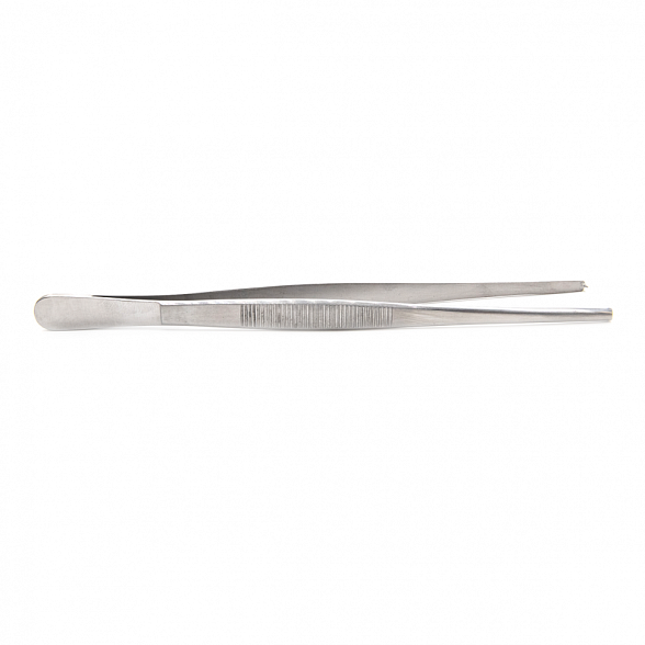 Пинцет хирургический,зубчатый,стандартный,соотношение зубцов 1:2   180мм
