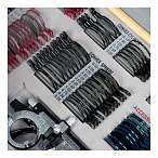 Набор пробных очковых линз с оправой на 103 линзы (металл)