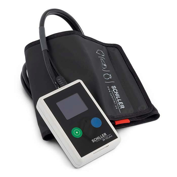 Система длительного холтеровского мониторинга АД и обработки данных: регистратор АД BR-102, мод. plus Schiller