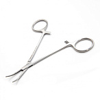 Зажим артериальный типа Mikro-Mosquito изогнутый, 12 см