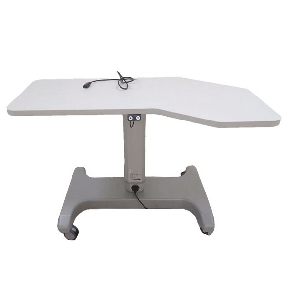 Стол офтальмологический приборный с электроприводом СП-01-02 (Столешница 400х800х25 мм)
