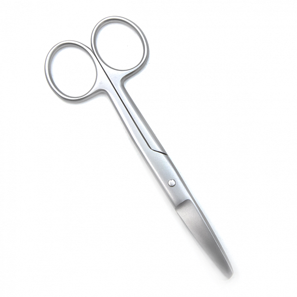 Ножницы хирургические тупоконечные прямые, 125 мм (Н-64-1р) , МИЗТ