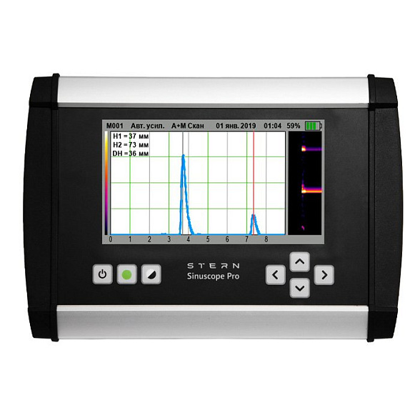 Эхосинускоп для быстрой ультразвуковой диагностики носовых и лобных пазух Stern Sinuscope Pro