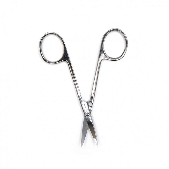 Ножницы глазные остроконечные, вертикально-изогнутые, 113 мм. Surgiwell