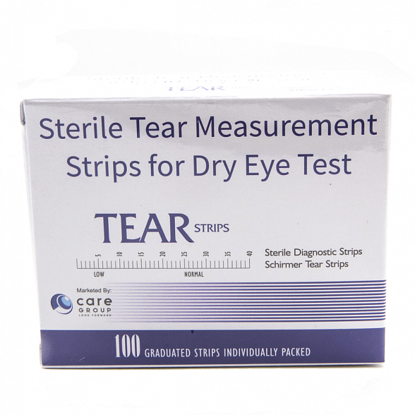 Полоски офтальмологические диагностические Tear Strips №100