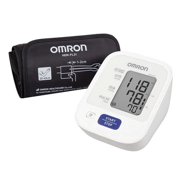 Тонометр автоматический OMRON M2 Comfort (ALRU) с адаптером