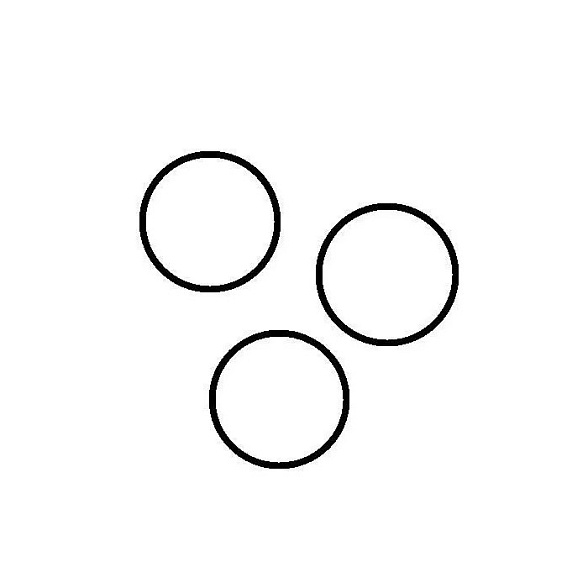 Bien-Air 1300967-003 - комплект уплотнительных колец для микромотора Bien-Air MC2/MC3/MCX/MX2, 3 шт